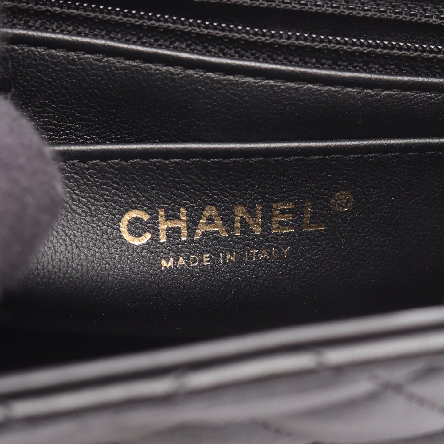 ミニマトラッセ チェーンショルダーバッグ ラムスキン ブラック ゴールド金具 シャネル バッグ CHANEL