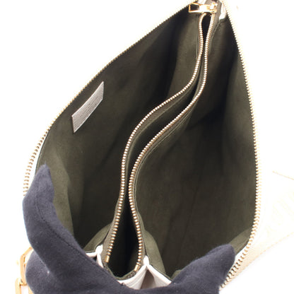 クッサンPM モノグラム チェーンショルダーバッグ レザー オフホワイト 2WAY ルイヴィトン バッグ LOUIS VUITTON