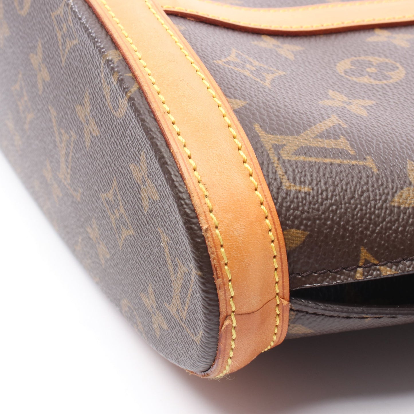 バビロン モノグラム ショルダーバッグ PVC レザー ブラウン ルイヴィトン バッグ LOUIS VUITTON