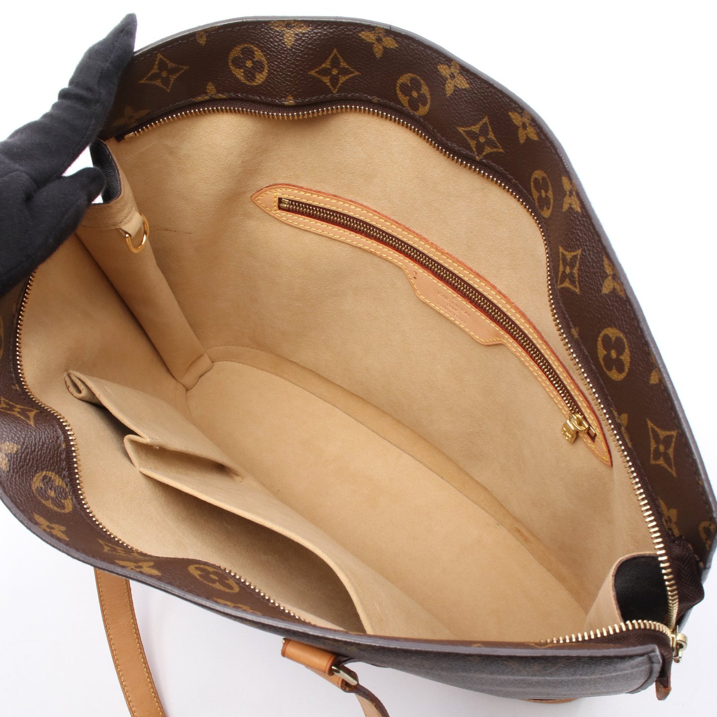 バビロン モノグラム ショルダーバッグ PVC レザー ブラウン ルイヴィトン バッグ LOUIS VUITTON
