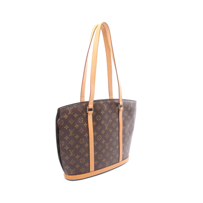 バビロン モノグラム ショルダーバッグ PVC レザー ブラウン ルイヴィトン バッグ LOUIS VUITTON