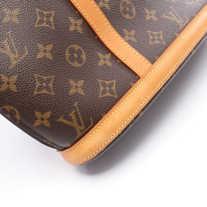 バビロン モノグラム ショルダーバッグ PVC レザー ブラウン ルイヴィトン バッグ LOUIS VUITTON