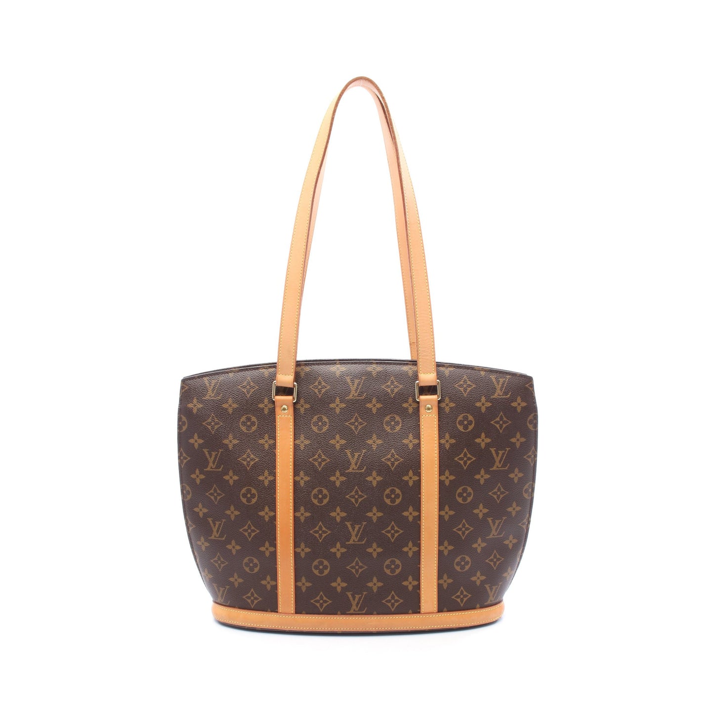 バビロン モノグラム ショルダーバッグ PVC レザー ブラウン ルイヴィトン バッグ LOUIS VUITTON