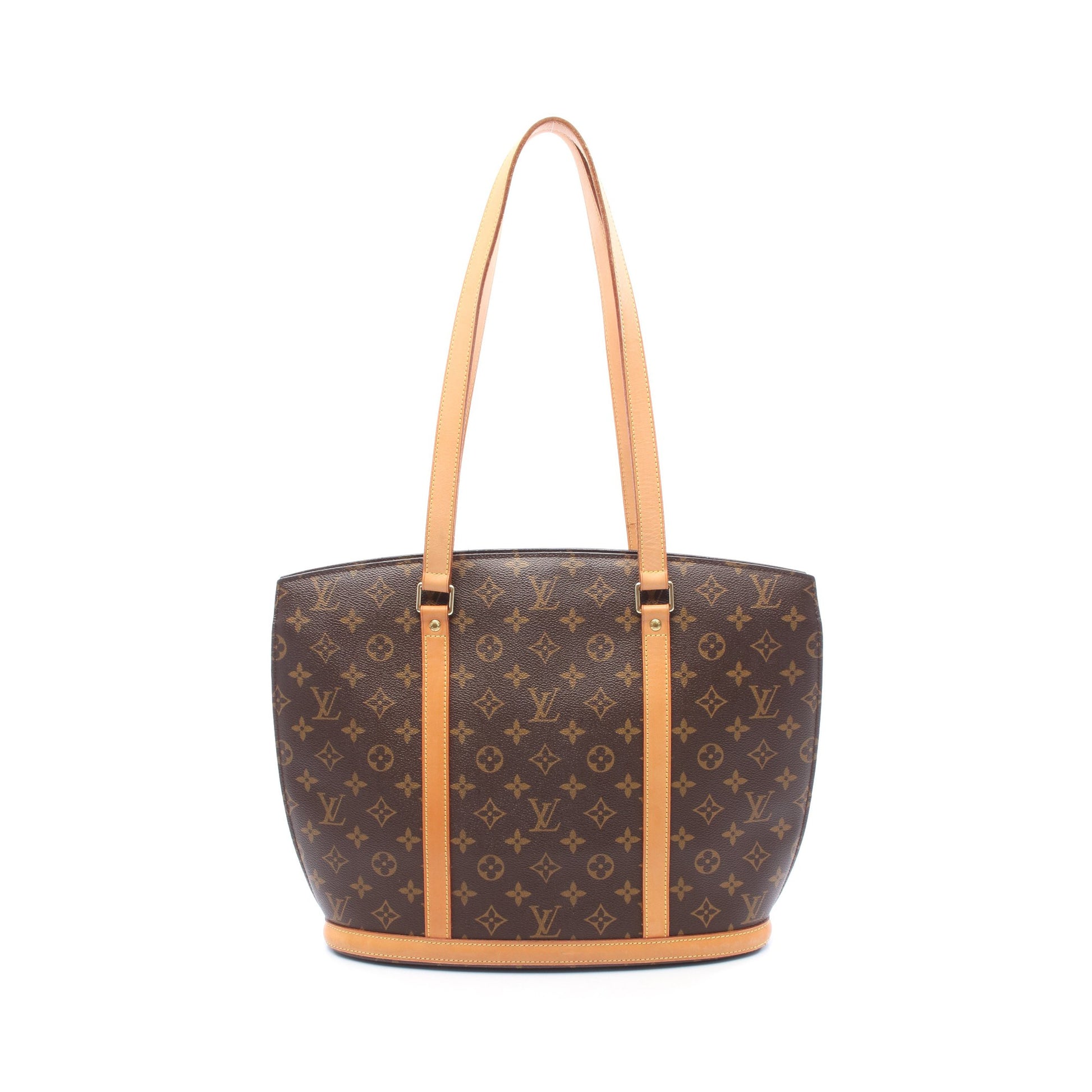 バビロン モノグラム ショルダーバッグ PVC レザー ブラウン ルイヴィトン バッグ LOUIS VUITTON