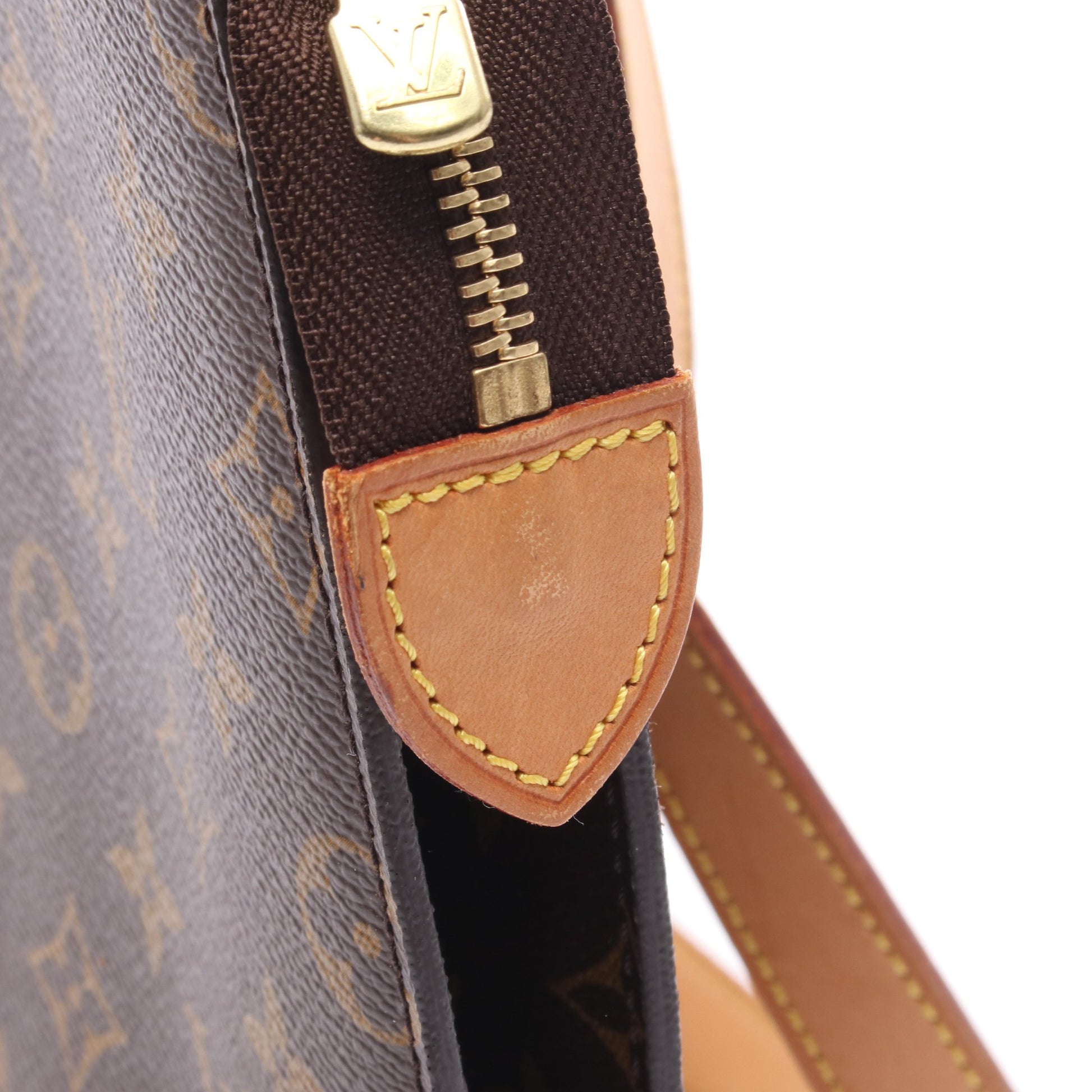 バビロン モノグラム ショルダーバッグ PVC レザー ブラウン ルイヴィトン バッグ LOUIS VUITTON