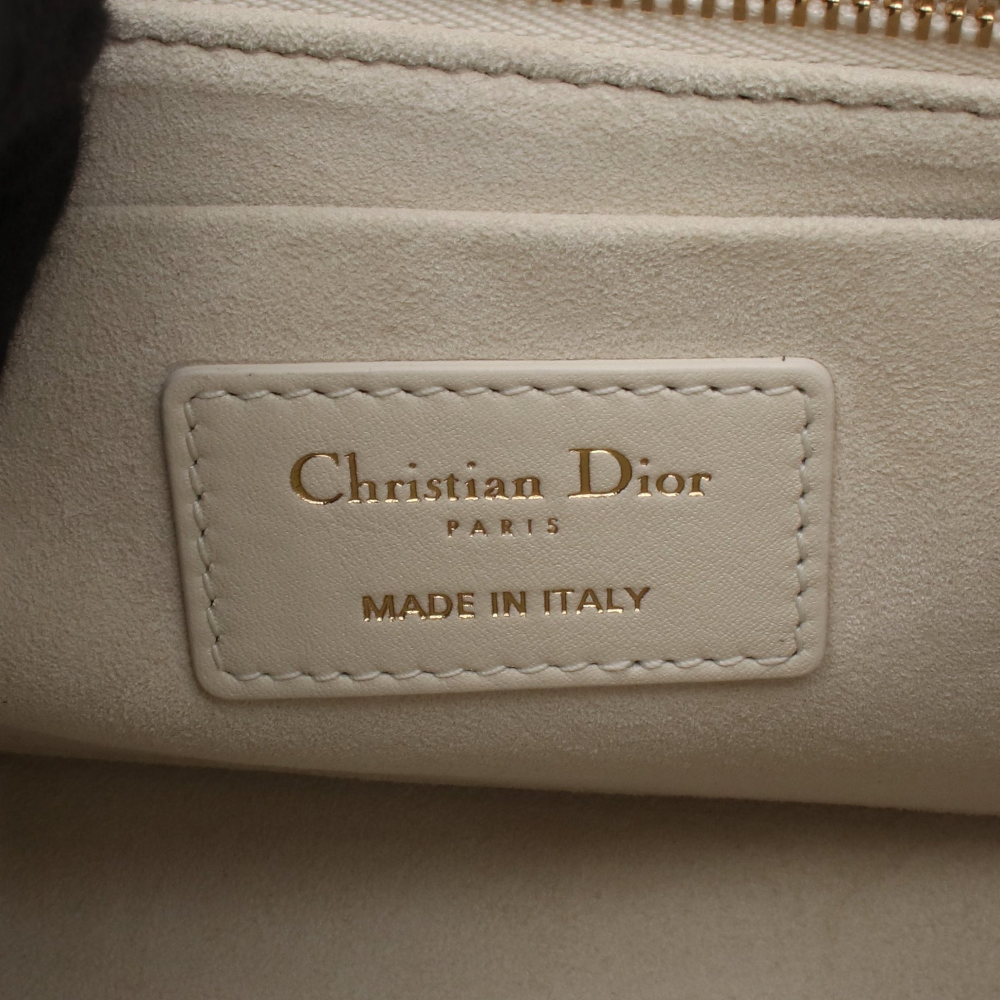 レディ 95.22 カナージュ ハンドバッグ レザー オフホワイト 2WAY クリスチャンディオール バッグ Christian Dior