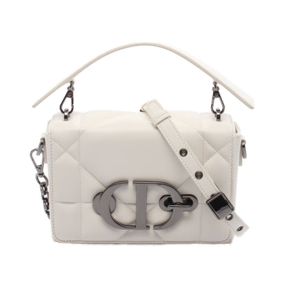 30 MONTAIGNE モンテーニュ ハンドバッグ レザー ホワイト 2WAY クリスチャンディオール バッグ Christian Dior