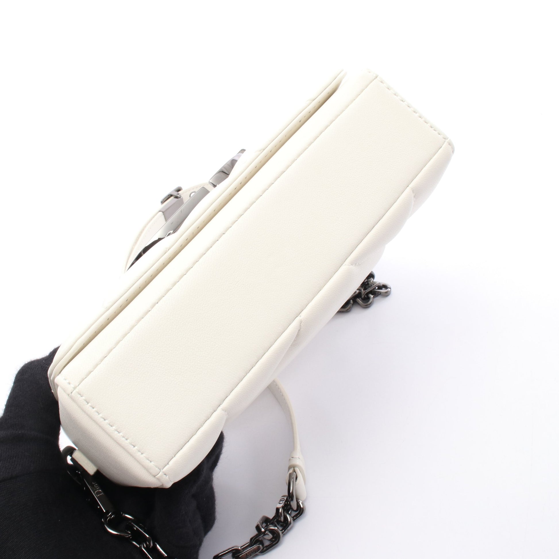 30 MONTAIGNE モンテーニュ ハンドバッグ レザー ホワイト 2WAY クリスチャンディオール バッグ Christian Dior