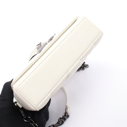 30 MONTAIGNE モンテーニュ ハンドバッグ レザー ホワイト 2WAY クリスチャンディオール バッグ Christian Dior