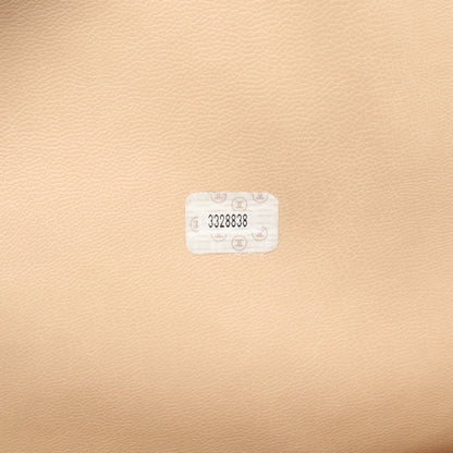 マトラッセ PST チェーンショルダーバッグ チェーントートバッグ キャビアスキン ベージュ ゴールド金具 シャネル バッグ CHANEL