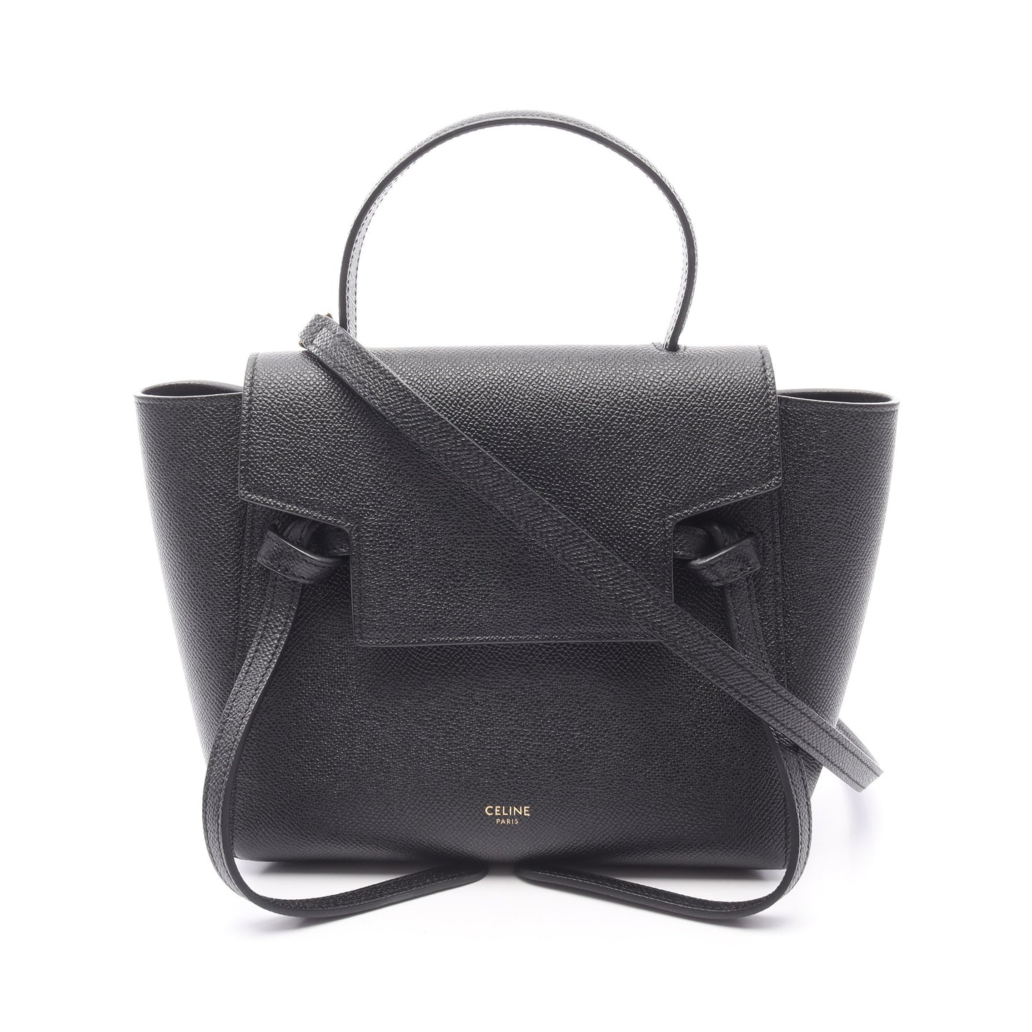 BELT BAG NANO ベルトバッグ ナノ ハンドバッグ レザー ブラック 2WAY セリーヌ バッグ CELINE