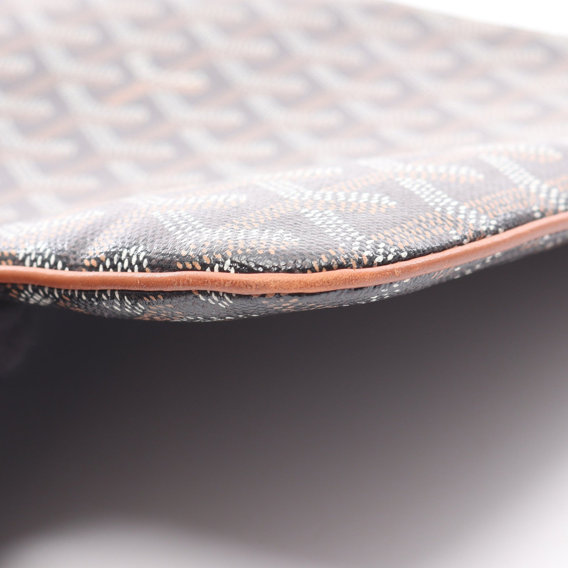セナMM クラッチバッグ コーティングキャンバス ダークブラウン ゴヤール バッグ GOYARD