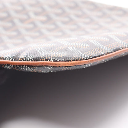 セナMM クラッチバッグ コーティングキャンバス ダークブラウン ゴヤール バッグ GOYARD