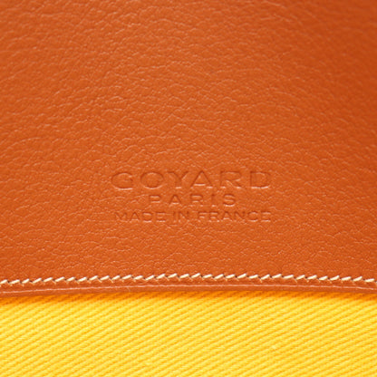 セナMM クラッチバッグ コーティングキャンバス ダークブラウン ゴヤール バッグ GOYARD