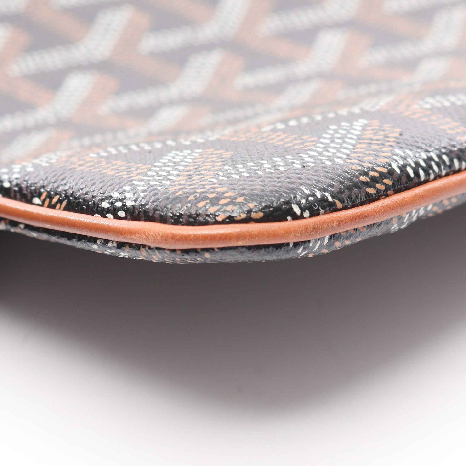 セナMM クラッチバッグ コーティングキャンバス ダークブラウン ゴヤール バッグ GOYARD