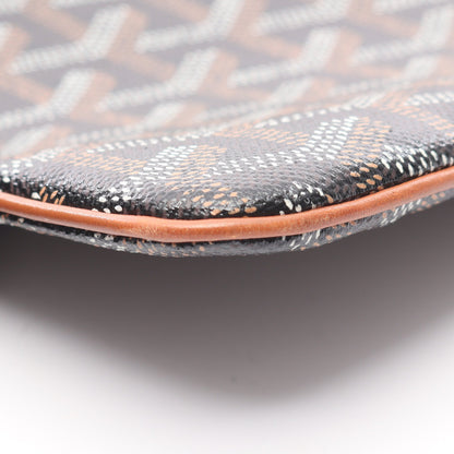 セナMM クラッチバッグ コーティングキャンバス ダークブラウン ゴヤール バッグ GOYARD