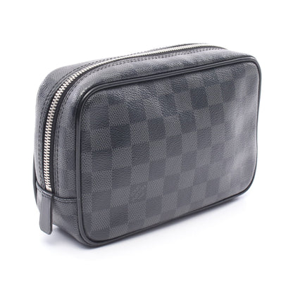 トゥルーストワレPM ダミエグラフィット ポーチ PVC レザー ブラック ルイヴィトン 財布・小物 LOUIS VUITTON