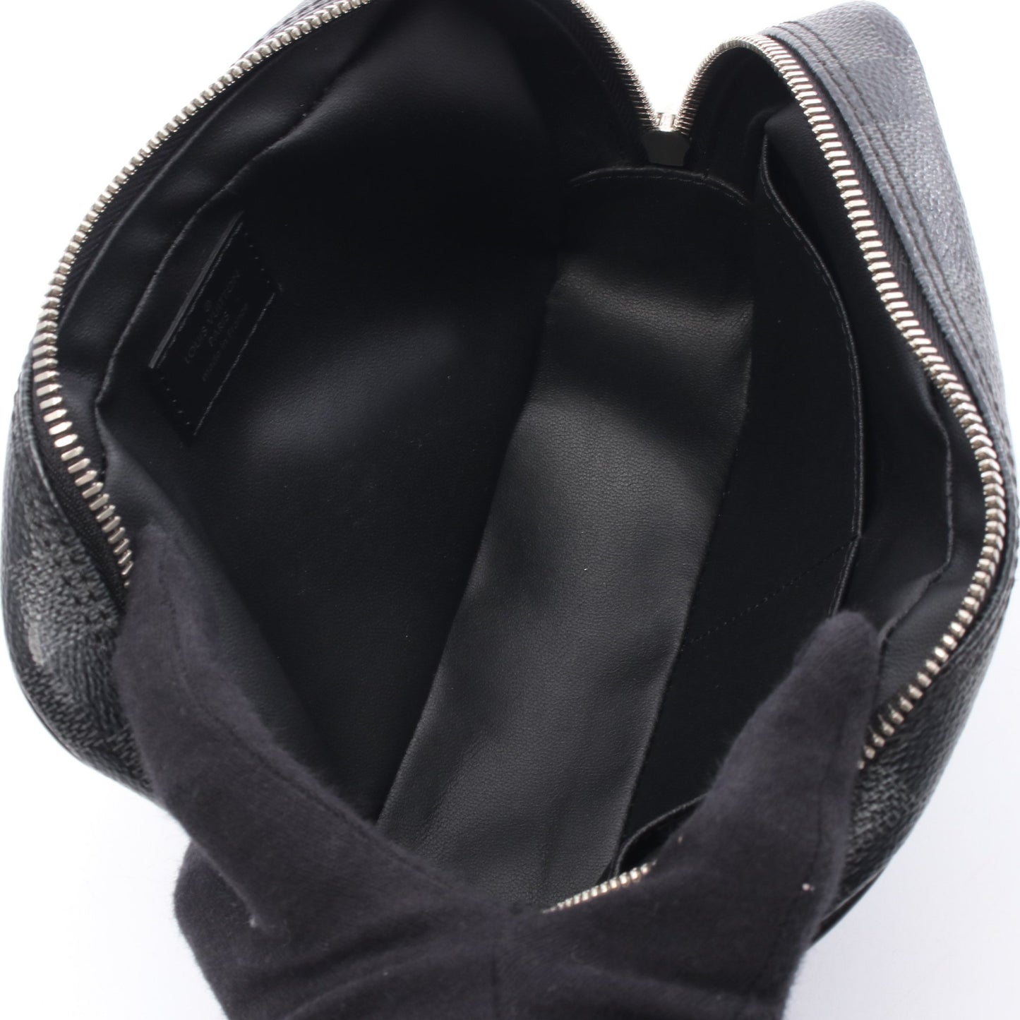 トゥルーストワレPM ダミエグラフィット ポーチ PVC レザー ブラック ルイヴィトン 財布・小物 LOUIS VUITTON