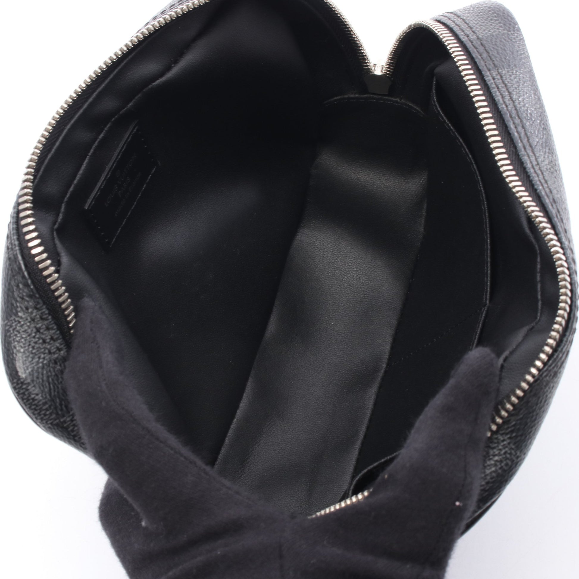 トゥルーストワレPM ダミエグラフィット ポーチ PVC レザー ブラック ルイヴィトン 財布・小物 LOUIS VUITTON