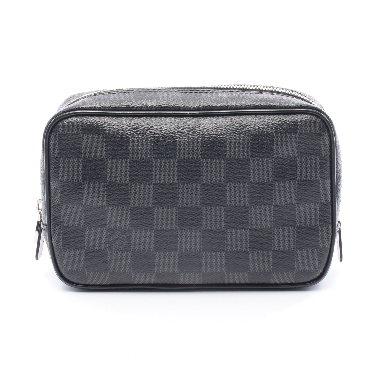 トゥルーストワレPM ダミエグラフィット ポーチ PVC レザー ブラック ルイヴィトン 財布・小物 LOUIS VUITTON