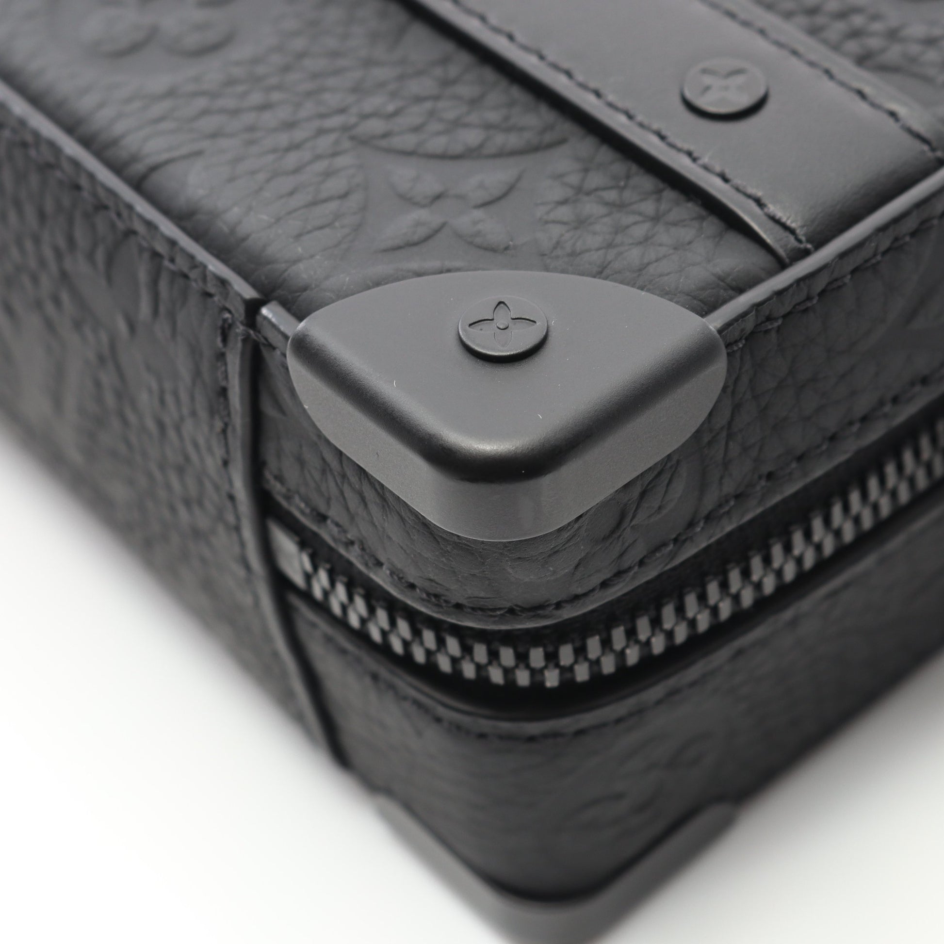 ハンドル ソフトトランク モノグラムトリヨン ショルダーバッグ レザー ブラック 2WAY ルイヴィトン バッグ LOUIS VUITTON