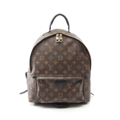 パームスプリングス バックパックMM モノグラム リュックサック PVC レザー ブラウン ルイヴィトン バッグ LOUIS VUITTON