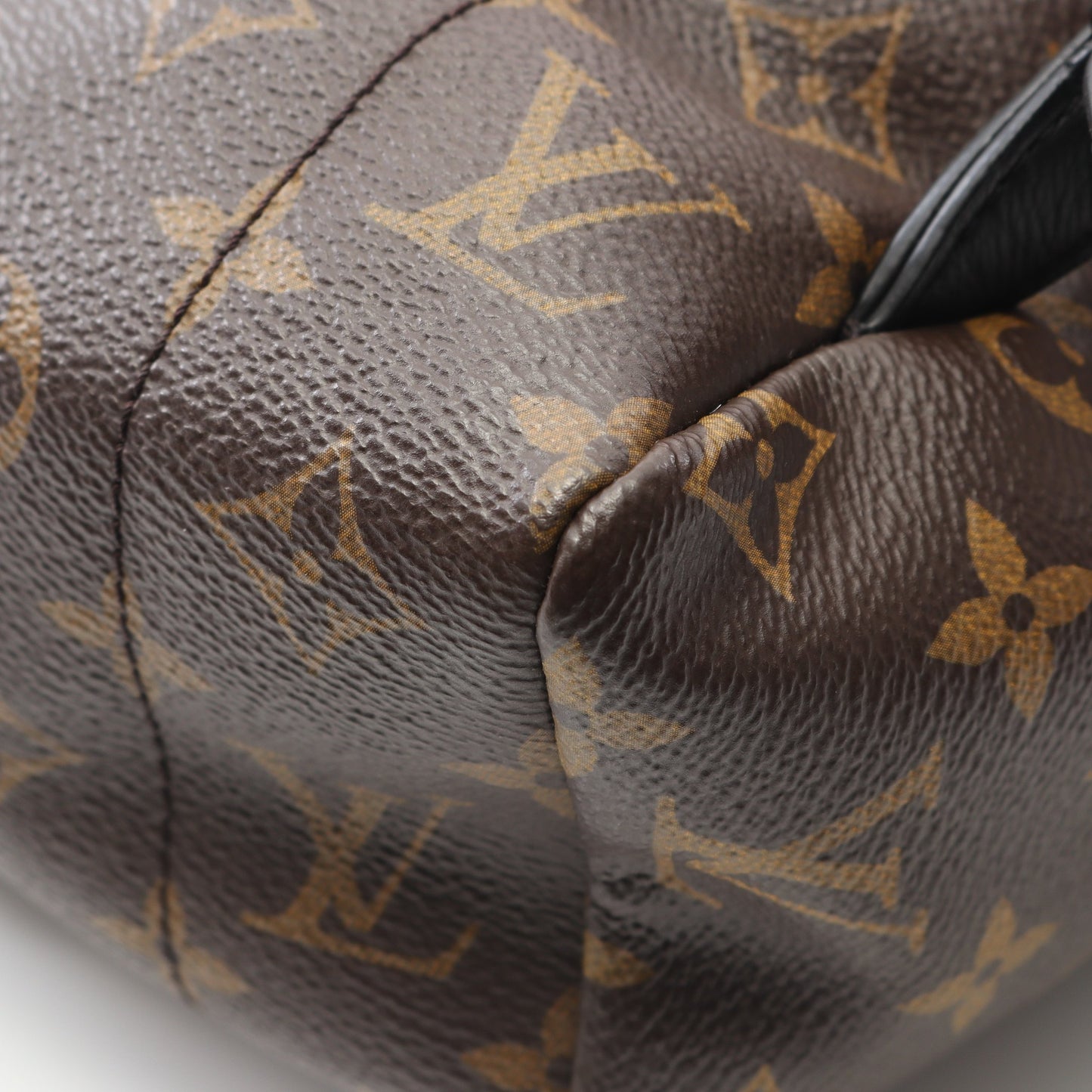 パームスプリングス バックパックMM モノグラム リュックサック PVC レザー ブラウン ルイヴィトン バッグ LOUIS VUITTON