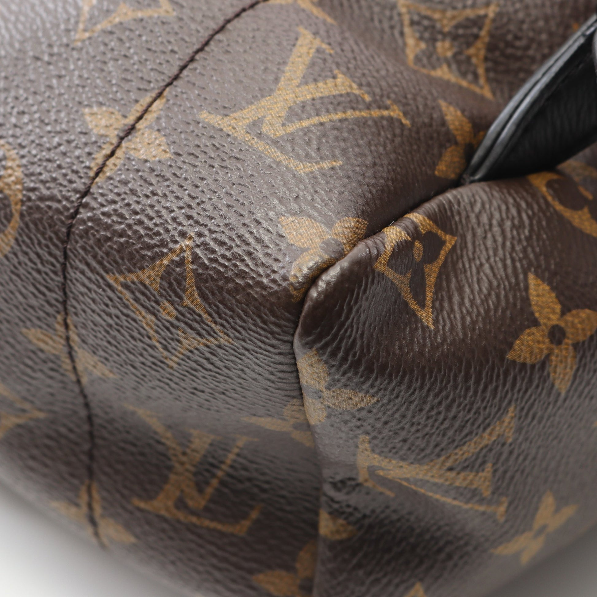 パームスプリングス バックパックMM モノグラム リュックサック PVC レザー ブラウン ルイヴィトン バッグ LOUIS VUITTON
