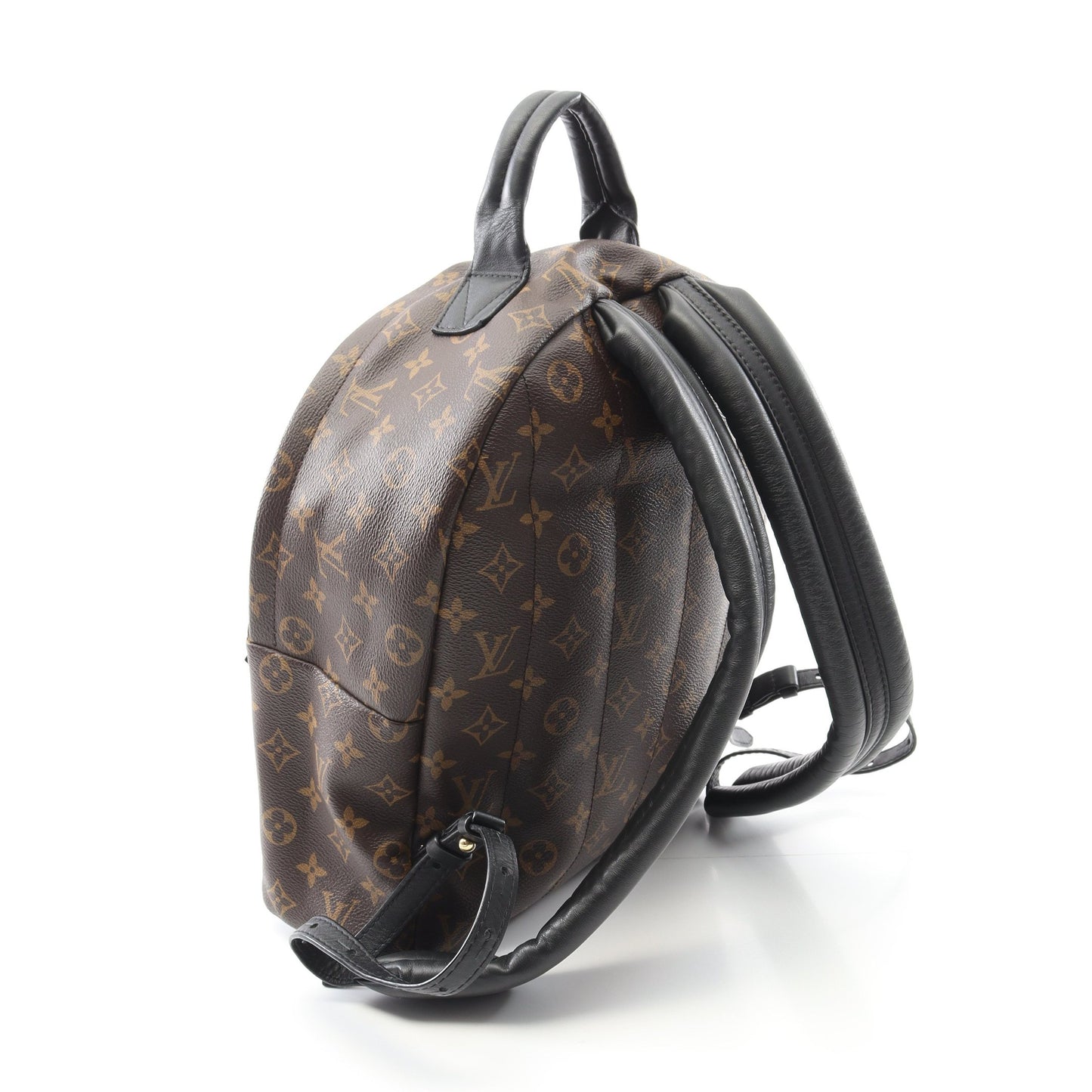 パームスプリングス バックパックMM モノグラム リュックサック PVC レザー ブラウン ルイヴィトン バッグ LOUIS VUITTON