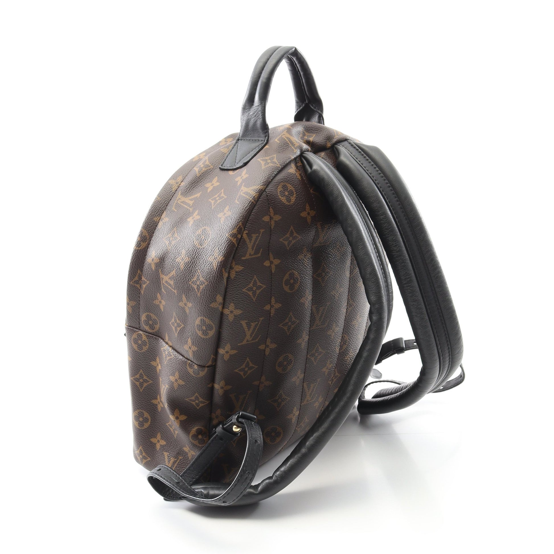 パームスプリングス バックパックMM モノグラム リュックサック PVC レザー ブラウン ルイヴィトン バッグ LOUIS VUITTON