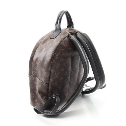 パームスプリングス バックパックMM モノグラム リュックサック PVC レザー ブラウン ルイヴィトン バッグ LOUIS VUITTON