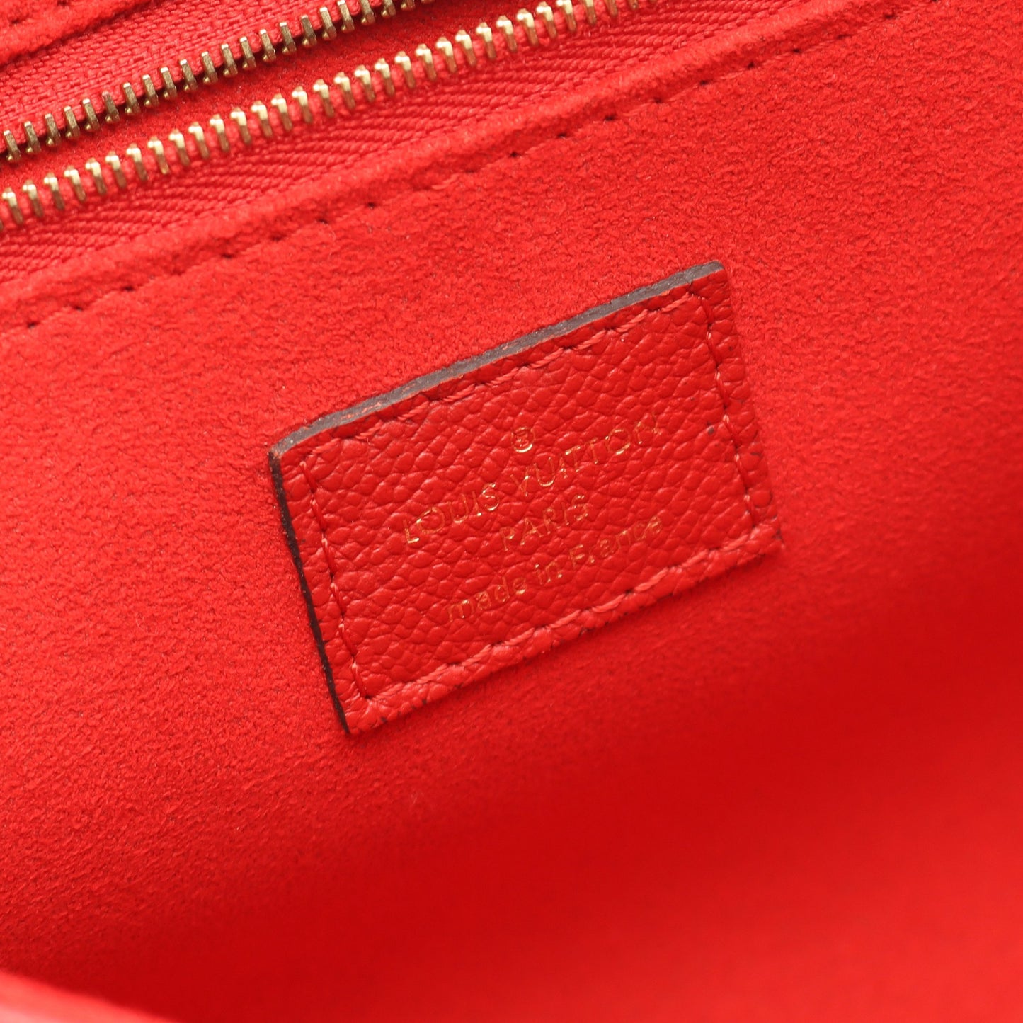 サンジェルマンPM モノグラムアンプラント スリーズ チェーンショルダーバッグ レザー レッド ルイヴィトン バッグ LOUIS VUITTON
