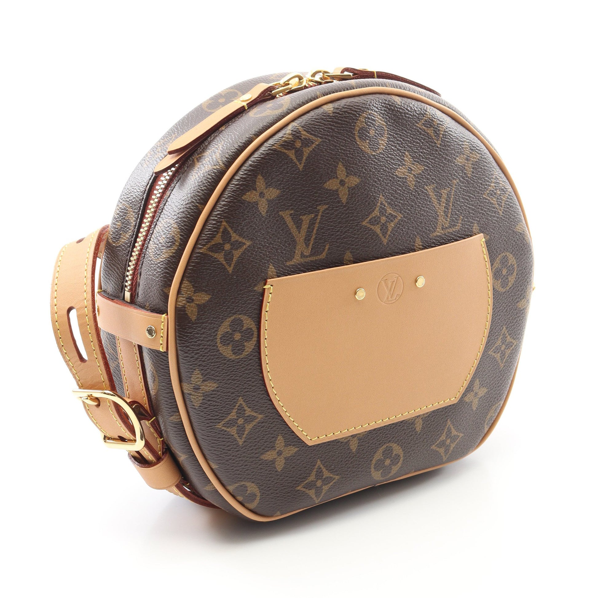 ボワット シャポー スープルMM モノグラム ショルダーバッグ PVC レザー ブラウン ルイヴィトン バッグ LOUIS VUITTON