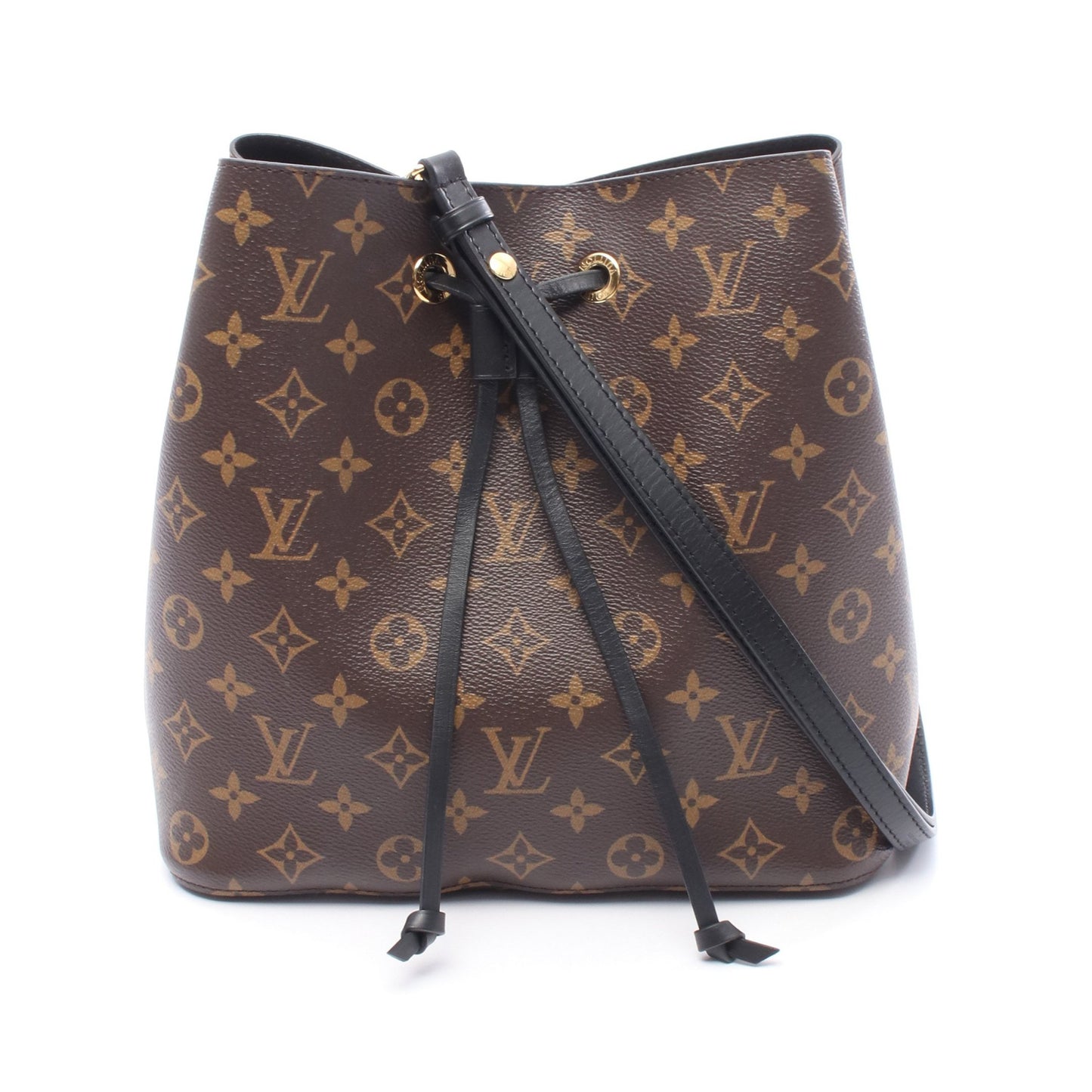 ネオノエ モノグラム ノワール ショルダーバッグ PVC レザー ブラウン ブラック ルイヴィトン バッグ LOUIS VUITTON