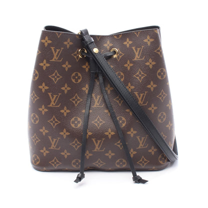 ネオノエ モノグラム ノワール ショルダーバッグ PVC レザー ブラウン ブラック ルイヴィトン バッグ LOUIS VUITTON