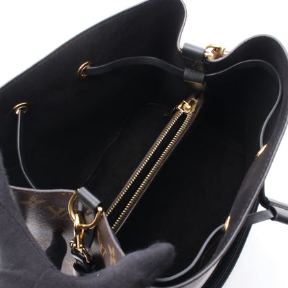 ネオノエ モノグラム ノワール ショルダーバッグ PVC レザー ブラウン ブラック ルイヴィトン バッグ LOUIS VUITTON