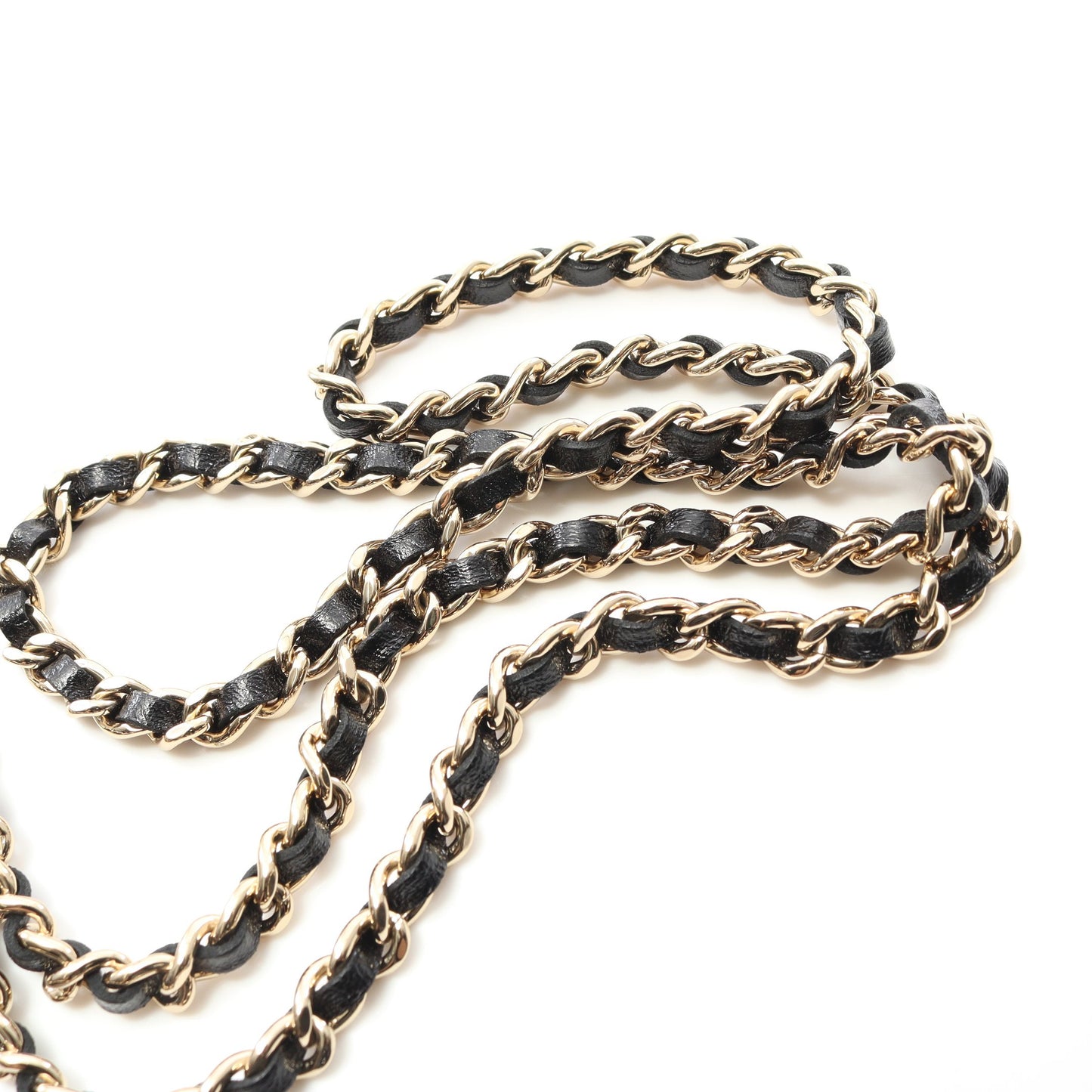 シャネル31 ナノ チェーンショルダーバッグ レザー ブラック ゴールド金具 シャネル バッグ CHANEL
