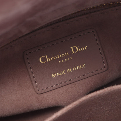 レディディオール スモール カナージュ ハンドバッグ レザー ダスティピンク 2WAY クリスチャンディオール バッグ Christian Dior