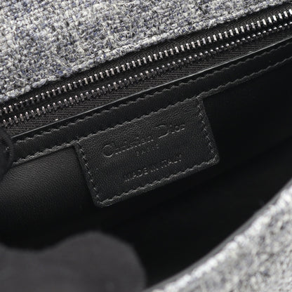 CARO カロ 30モンテーニュ チェーンショルダーバッグ ツイード グレー クリスチャンディオール バッグ Christian Dior