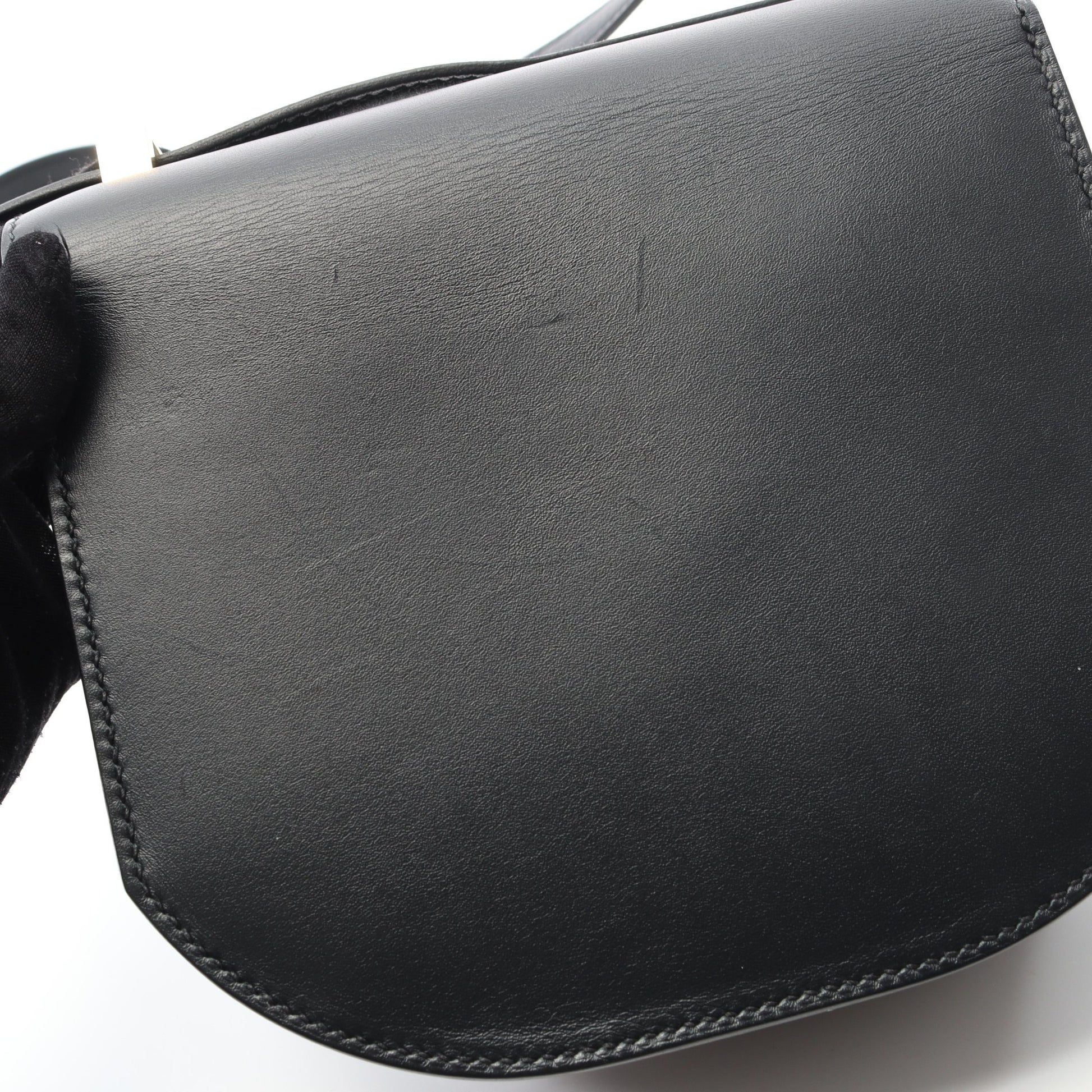 モザイク 24-17 ショルダーバッグ ボックスカーフ ブラック ゴールド金具 D刻印 エルメス バッグ HERMES