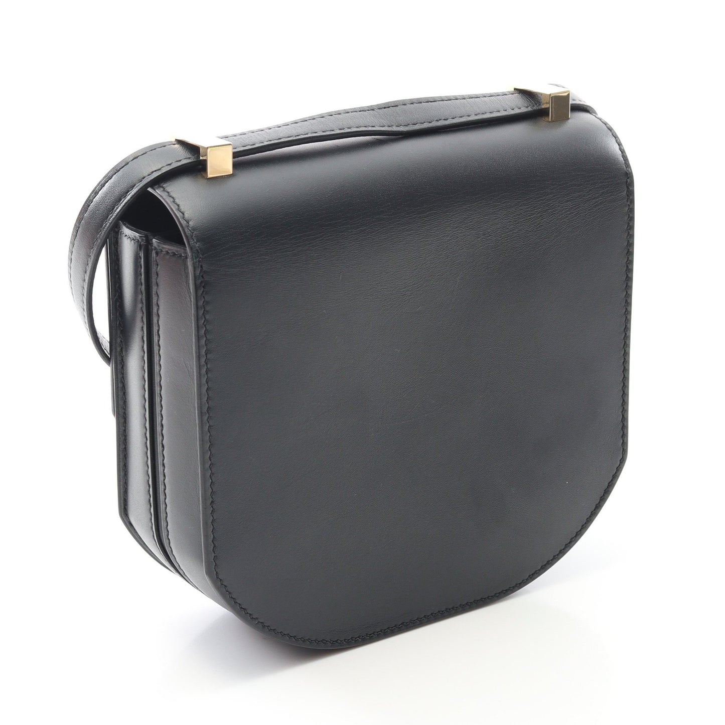 モザイク 24-17 ショルダーバッグ ボックスカーフ ブラック ゴールド金具 D刻印 エルメス バッグ HERMES
