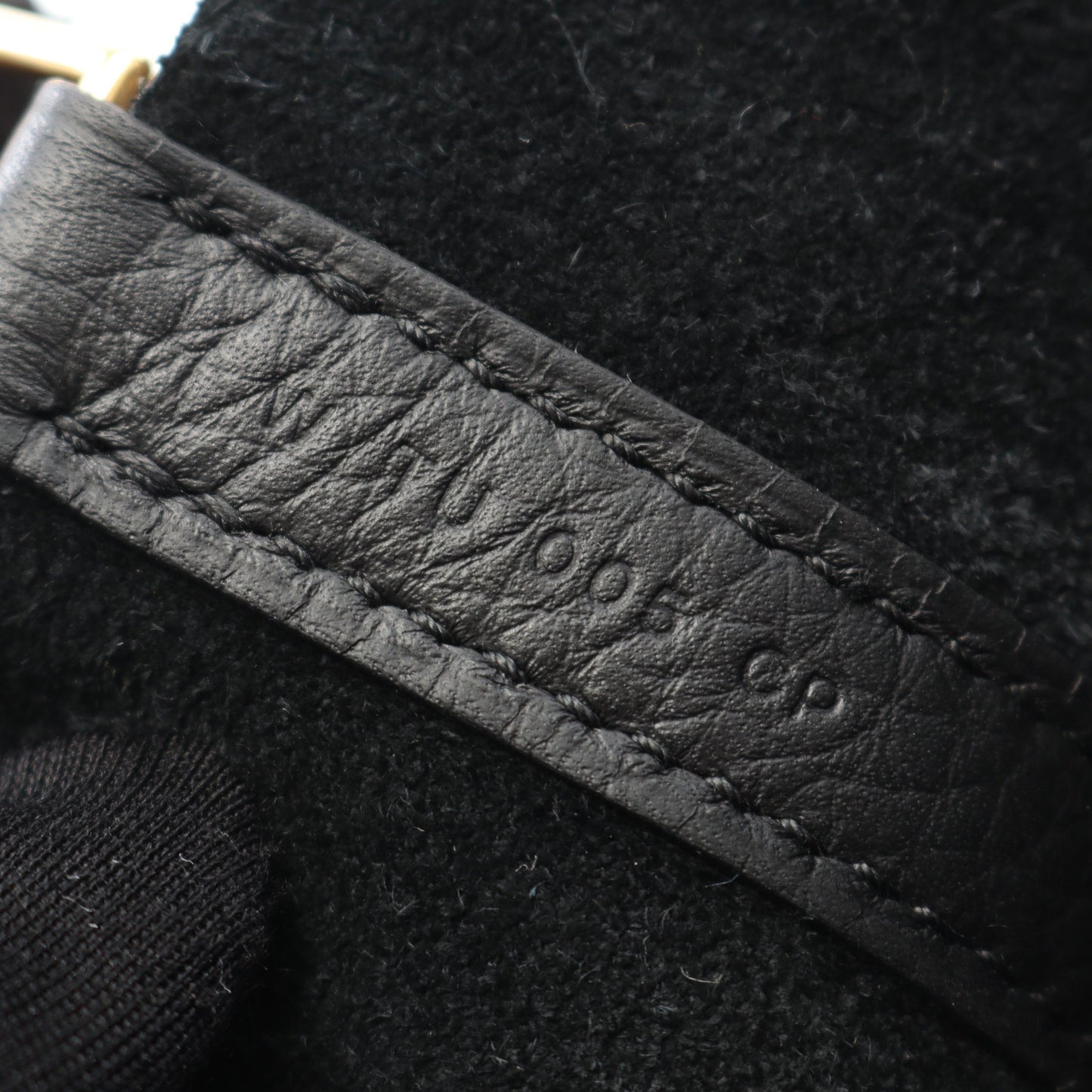 ピコタンロックPM ハンドバッグ トリヨンクレマンス ブラック ゴールド金具 W刻印 エルメス バッグ HERMES