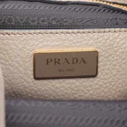 VIT DAINO バックパック リュックサック レザー グレーベージュ プラダ バッグ PRADA