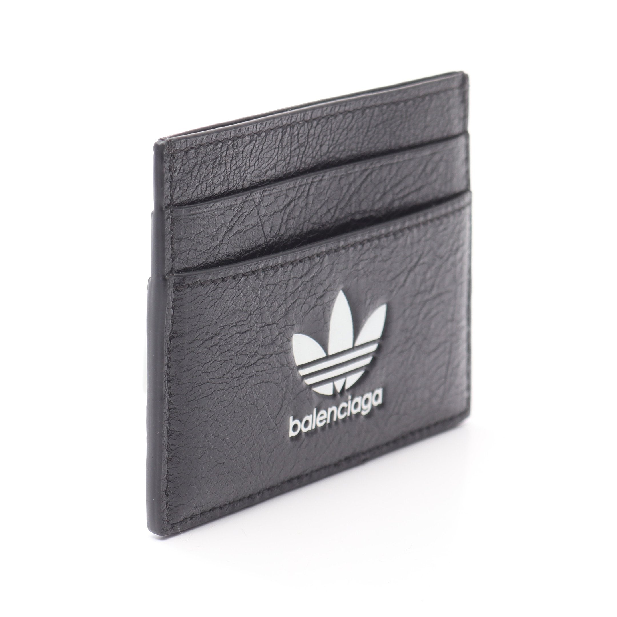 BALENCIAGA × adidas カードケース レザー ブラック BALENCIAGA × adidas カードケース レザー ブラック