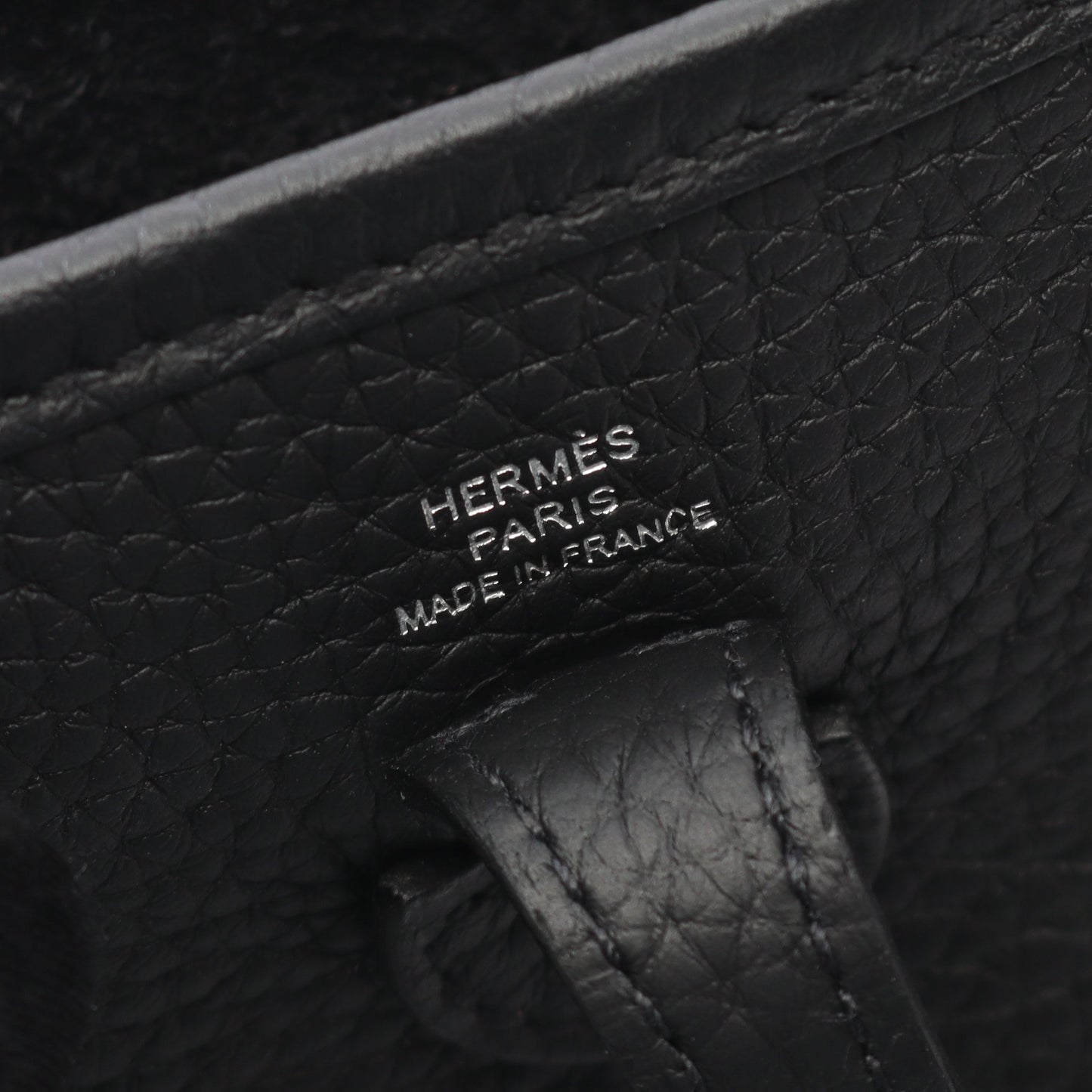 エヴリンTPM ショルダーバッグ トリヨンクレマンス ブラック シルバー金具 K刻印 エルメス バッグ HERMES
