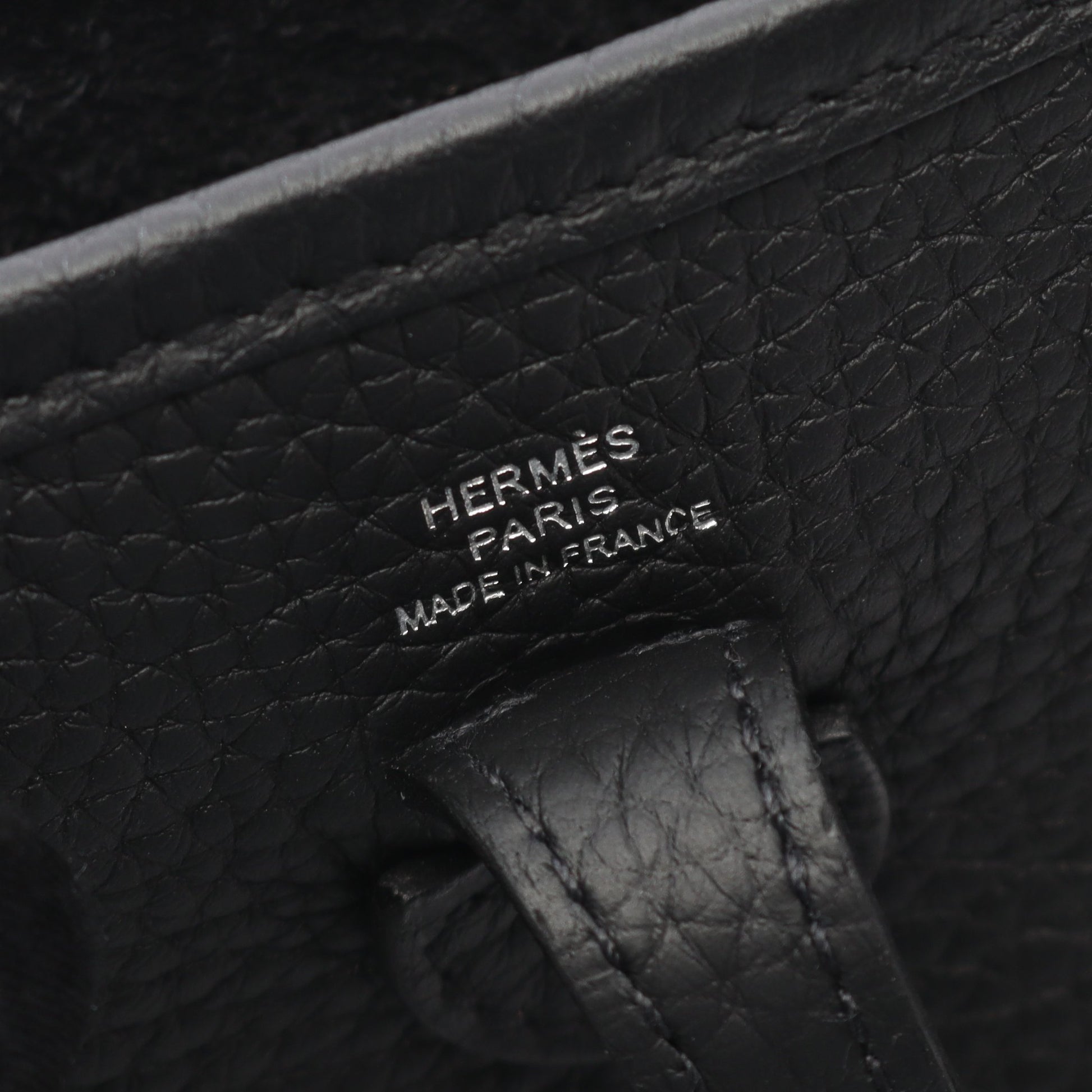 エヴリンTPM ショルダーバッグ トリヨンクレマンス ブラック シルバー金具 K刻印 エルメス バッグ HERMES