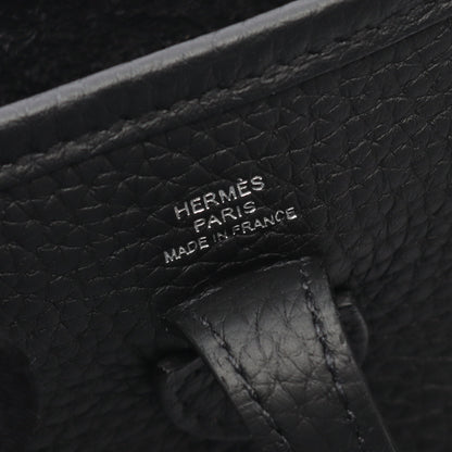 エヴリンTPM ショルダーバッグ トリヨンクレマンス ブラック シルバー金具 K刻印 エルメス バッグ HERMES