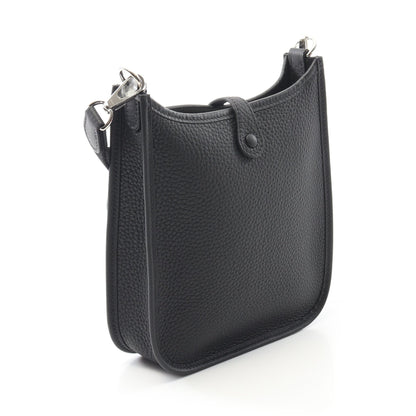 エヴリンTPM ショルダーバッグ トリヨンクレマンス ブラック シルバー金具 K刻印 エルメス バッグ HERMES