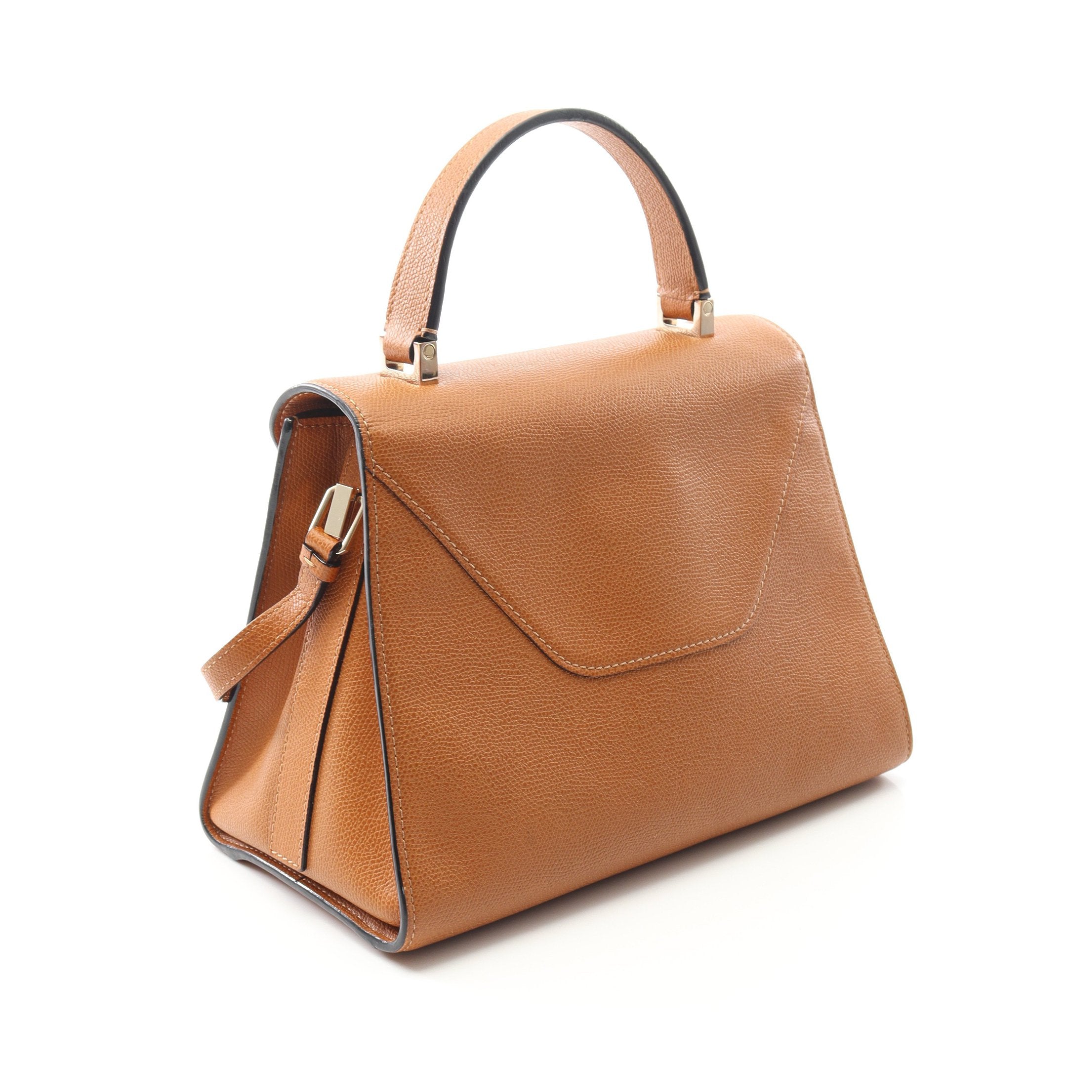 ミディアム イジィデ ハンドバッグ レザー ライトブラウン 2WAY