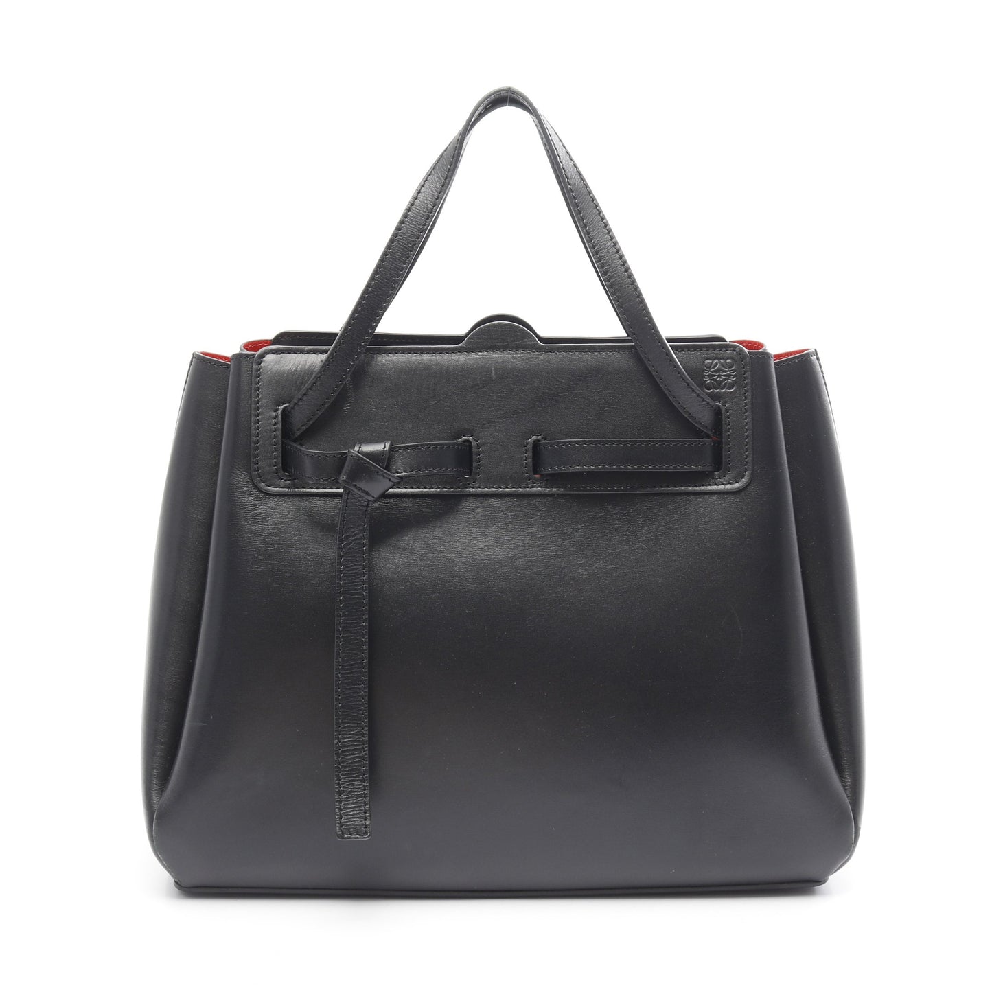 LAZO SHOPPER ラゾ ショッパー ショルダーバッグ トートバッグ レザー ブラック ロエベ バッグ LOEWE